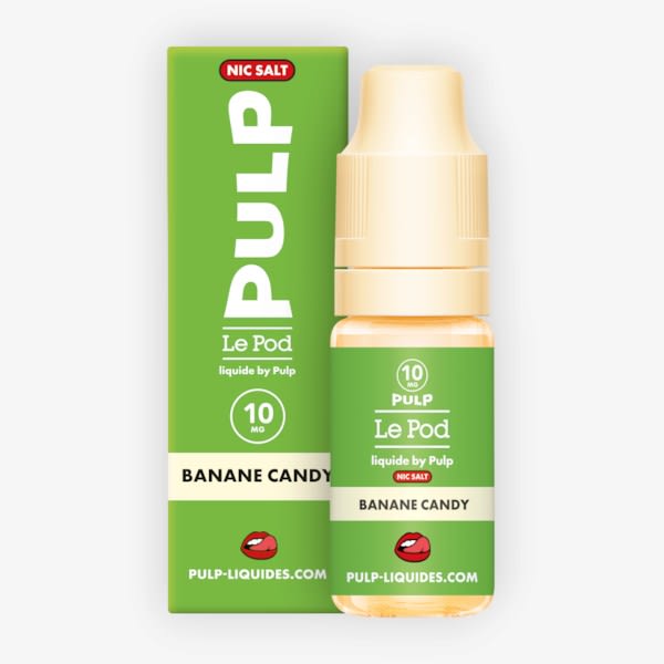 Banane Candy Le Pod Liquide Pulp 10ml 10mg Le Pod Liquide