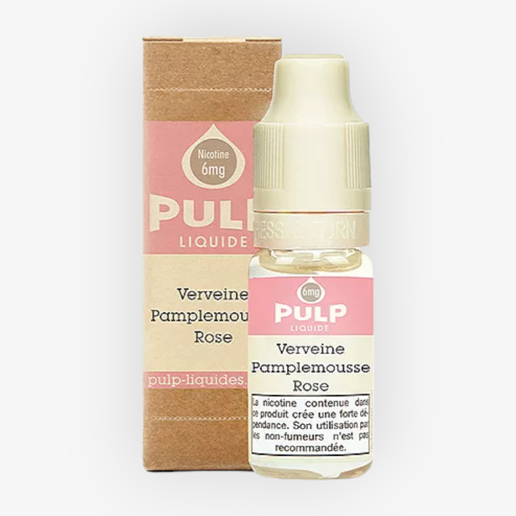 Verveine Pamplemousse Rose Pulp 10ml | Vapoter.fr