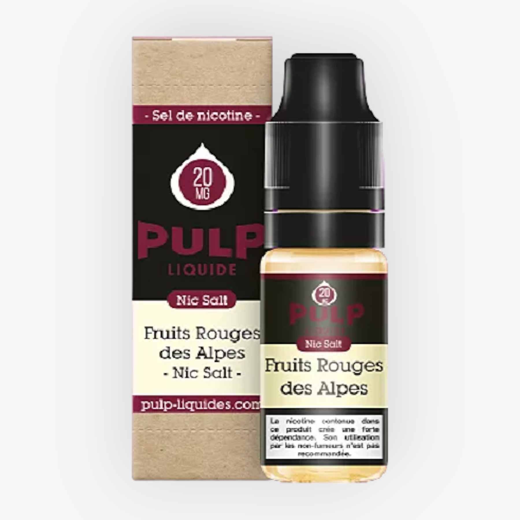 Fruits Rouges Des Alpes Nic Salt Pulp 10ml | Vapoter.fr