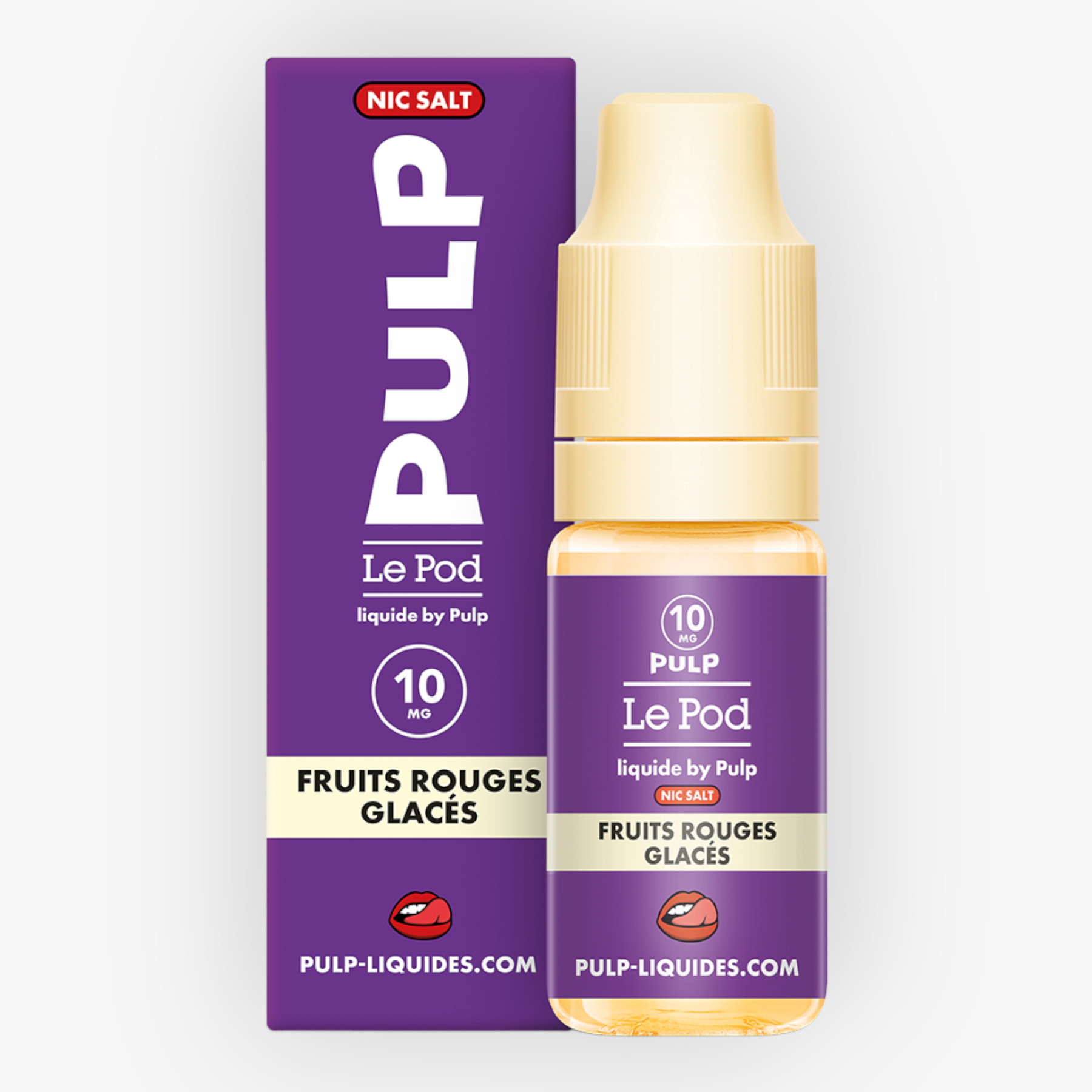 Fruits Rouges Glacés Nic Salt Le Pod Liquide Pulp 10ml | Vapoter.fr