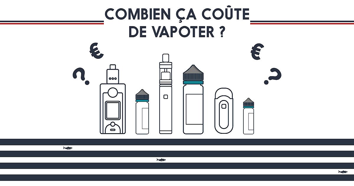 Combien ça coûte de vapoter ?