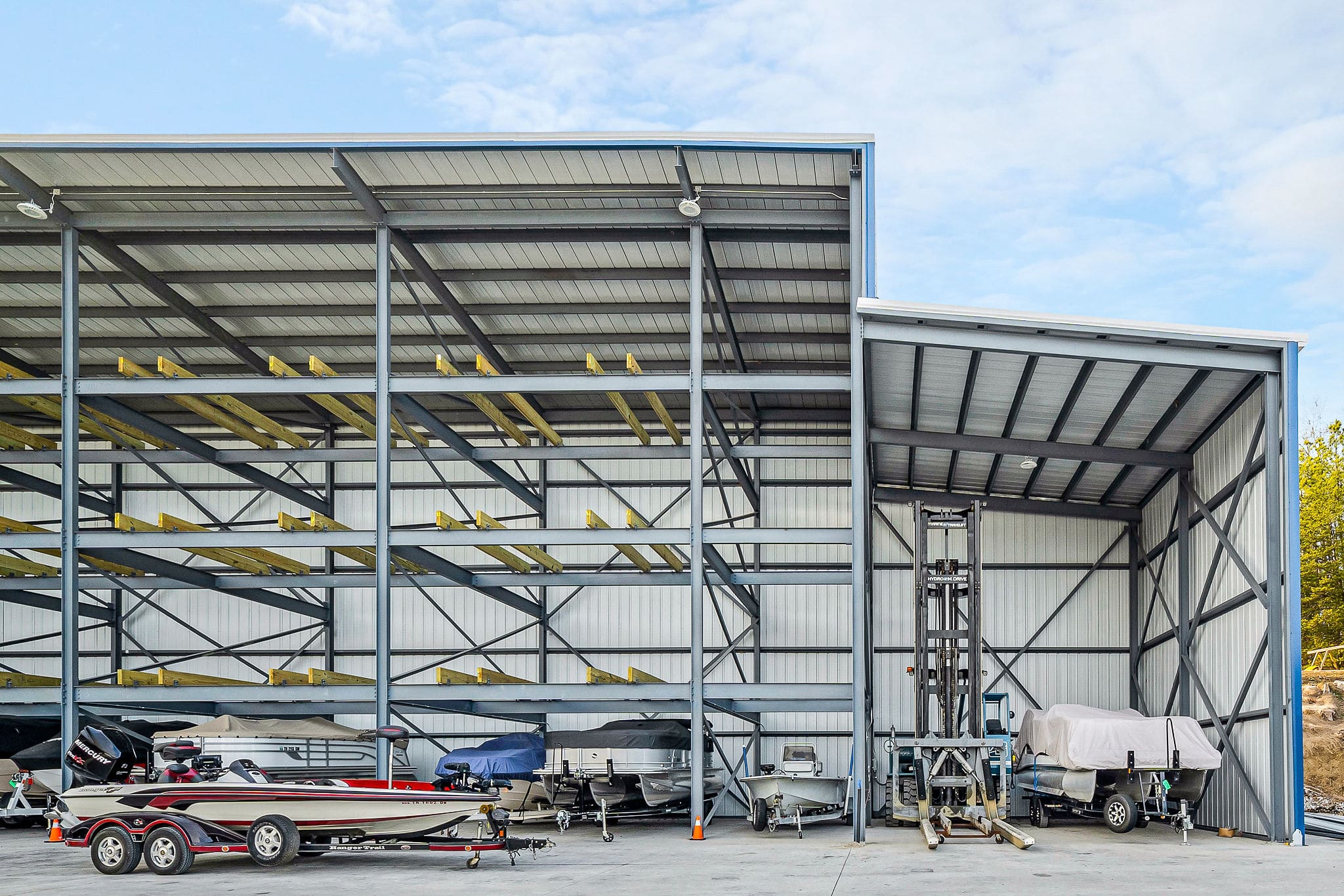 custom made boat storage in tennessee