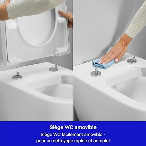 Vue 3 de Duravit Univavo Abattant Wc