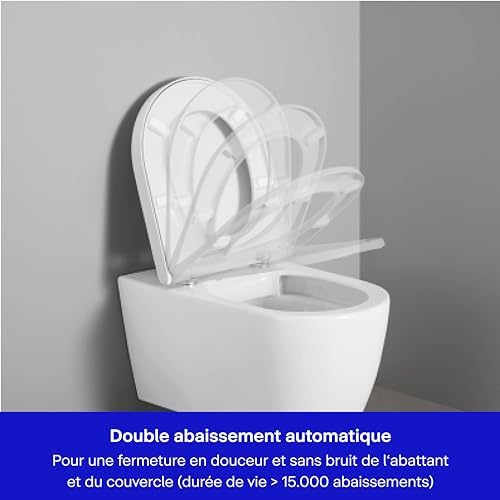 Vue 4 de Duravit Univavo Abattant Wc