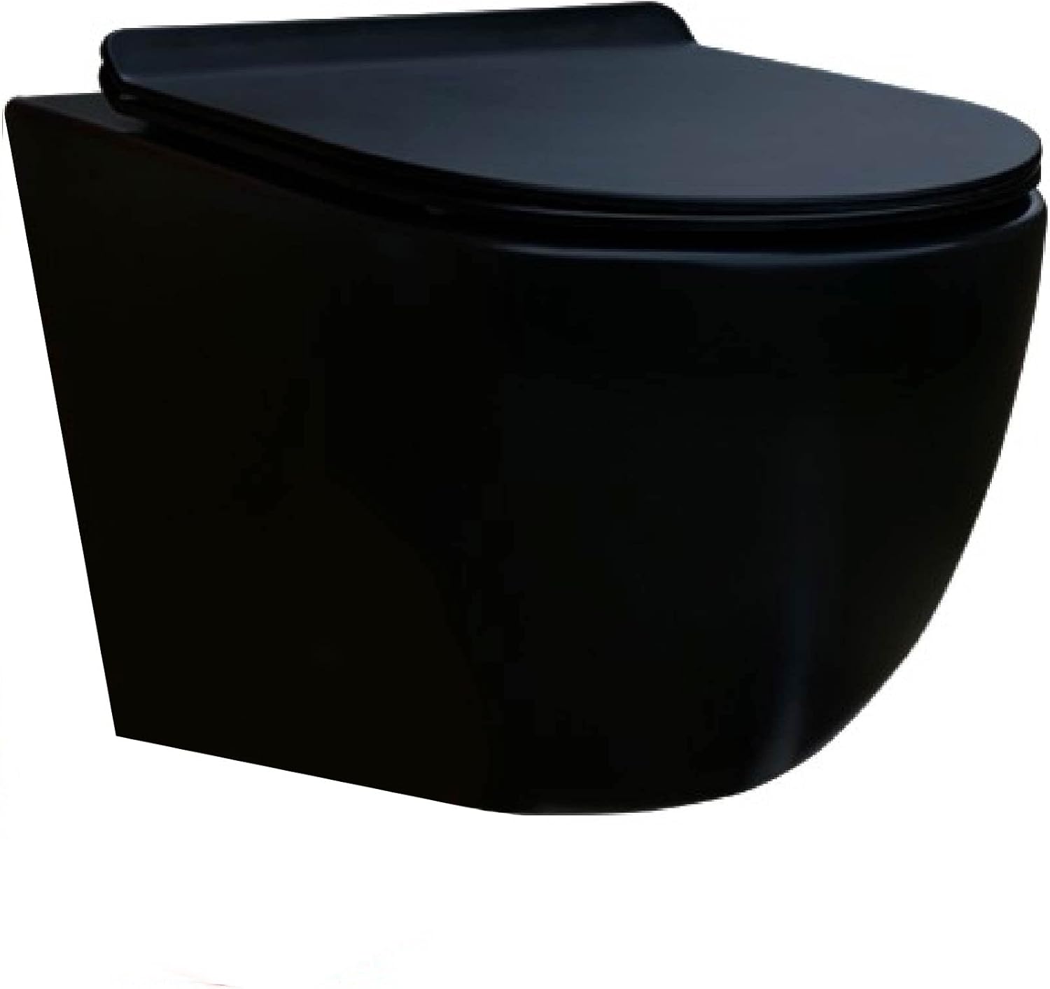 Wc Suspendu Noir Mat