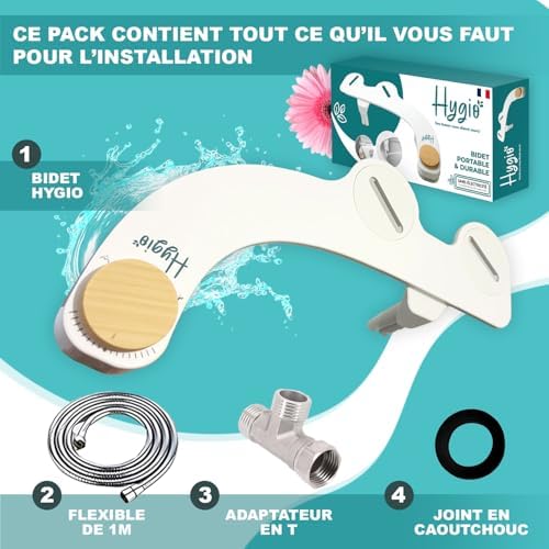 Vue 3 de Hygio Toilette Japonais Avec