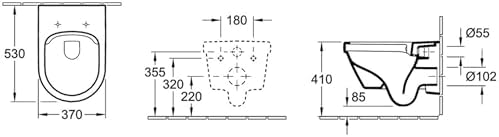 Vue 2 de Villeroy Boch Toilette