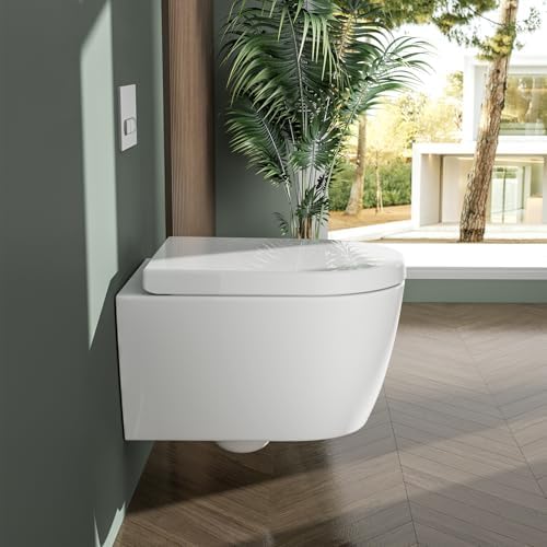 Vue 2 de Rainsworth Abattant Wc Forme
