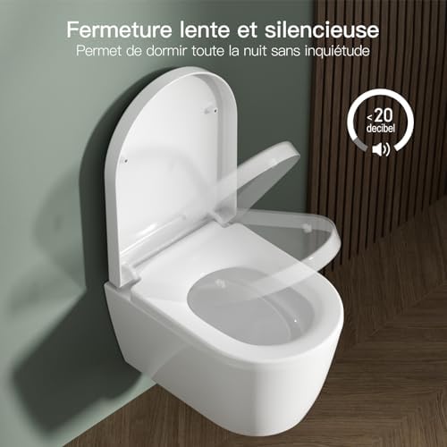 Vue 5 de Rainsworth Abattant Wc Forme