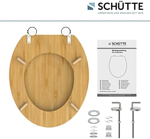 Vue 6 de Schutte Abattant Wc Bamboo