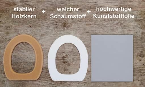 Vue 5 de Siege De Toilette Rembourre