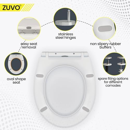 Vue 4 de Zuvo Siege De Toilette