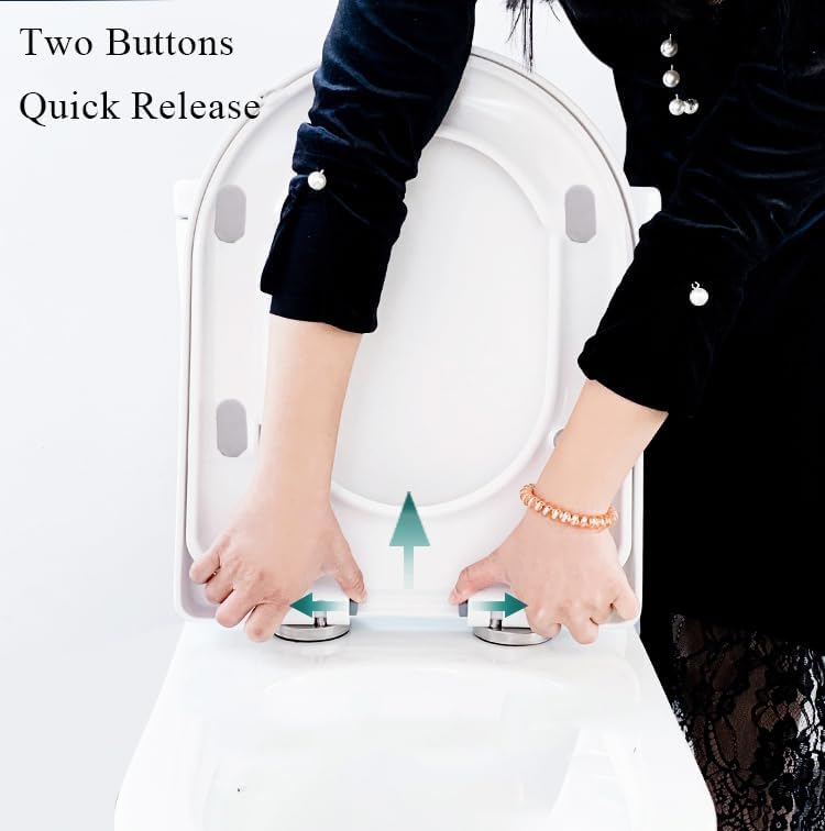 Vue 6 de Abattant Wc Carre Avec