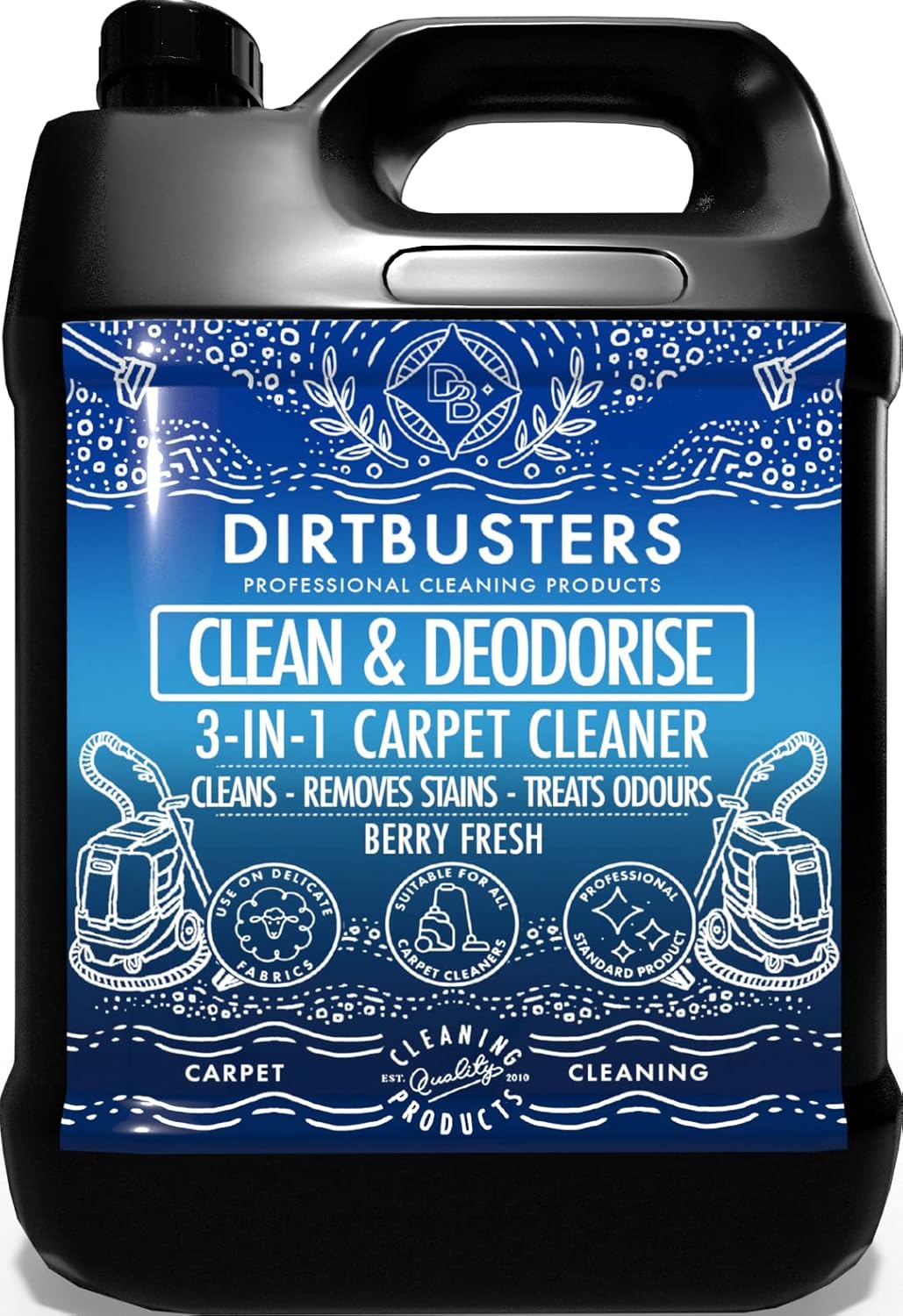 Dirtbusters Nettoyant Desodorisant Professionnel