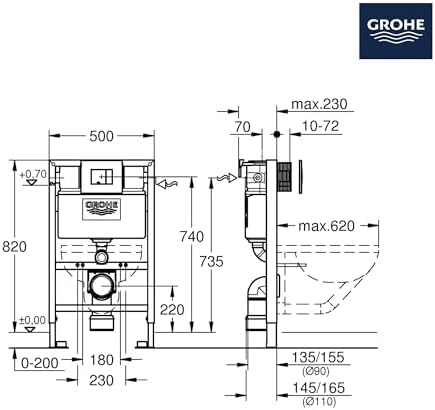 Vue 2 de Set Pour Wc Suspendu
