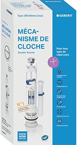 Vue 2 de Geberit Mecanisme Serie Double