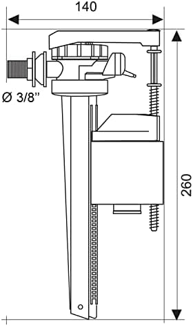 Vue 4 de Wirquin Chasse Deau Wc