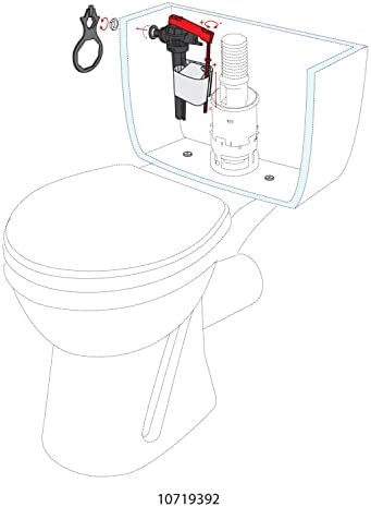 Vue 5 de Wirquin Chasse Deau Wc