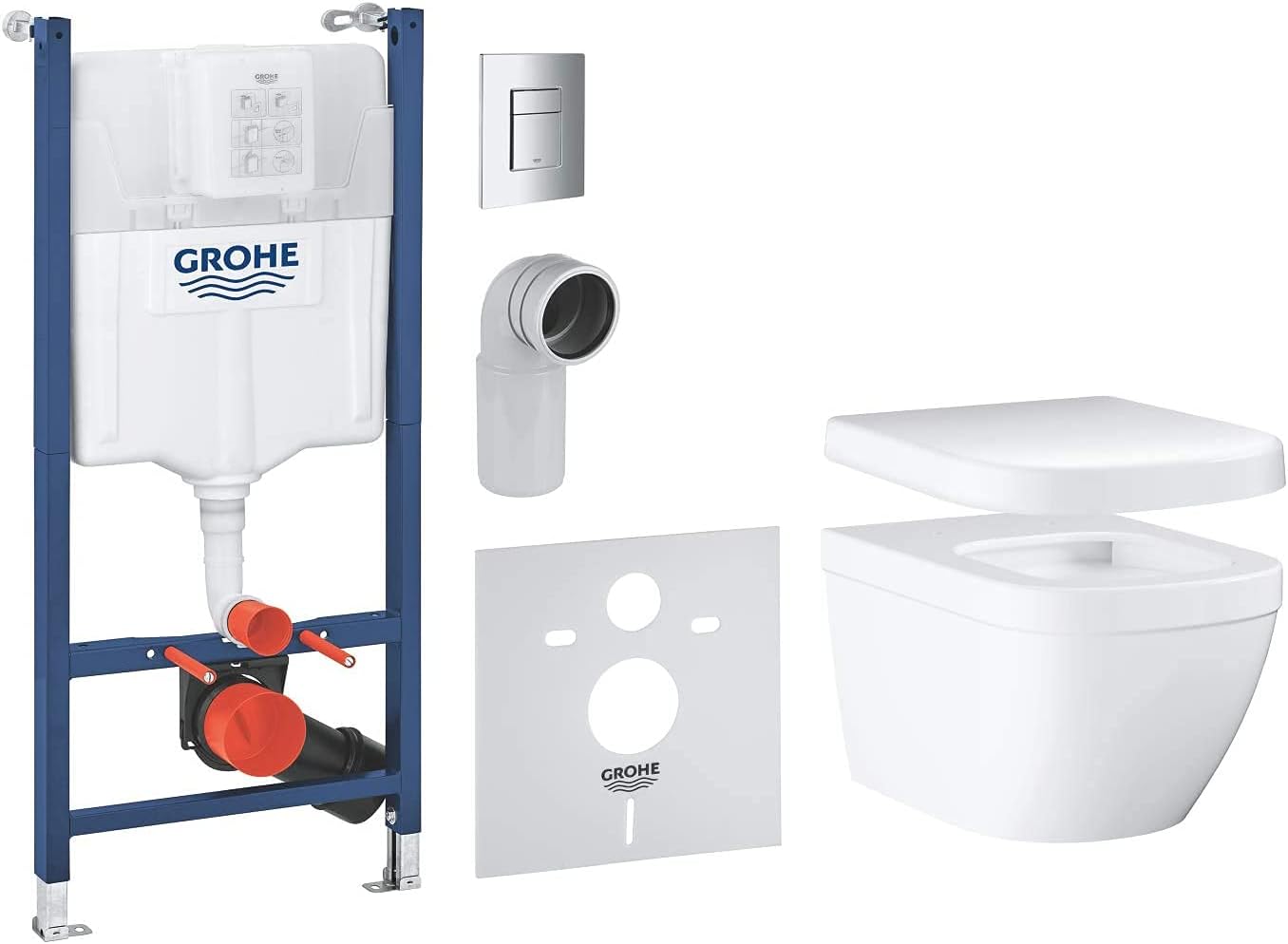 Vue 1 de Grohe Pack Complet Wc