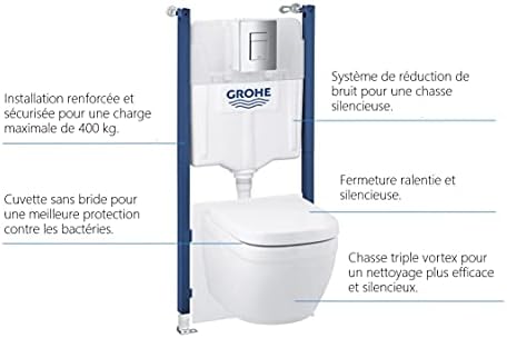Vue 2 de Grohe Pack Complet Wc