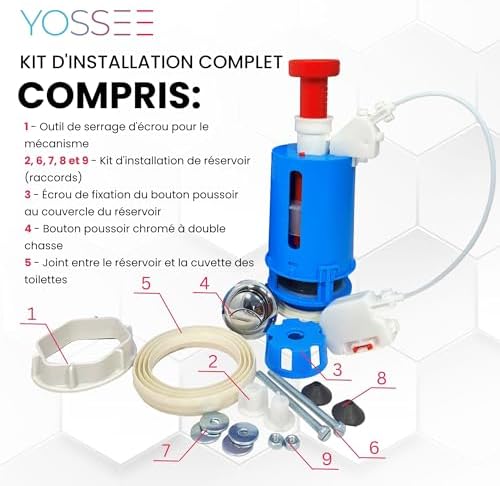 Vue 5 de Mecanisme Chasse Deau Wc