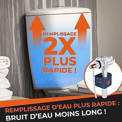 Vue 3 de Flotteur Wc Durable Installation