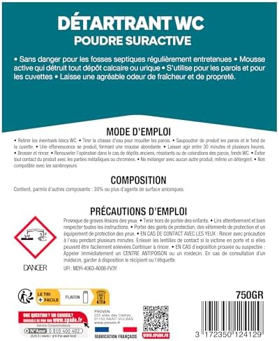 Vue 5 de Spado Detartrant Wc En