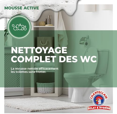 Vue 3 de Chanteclair Spray Wc Mousse