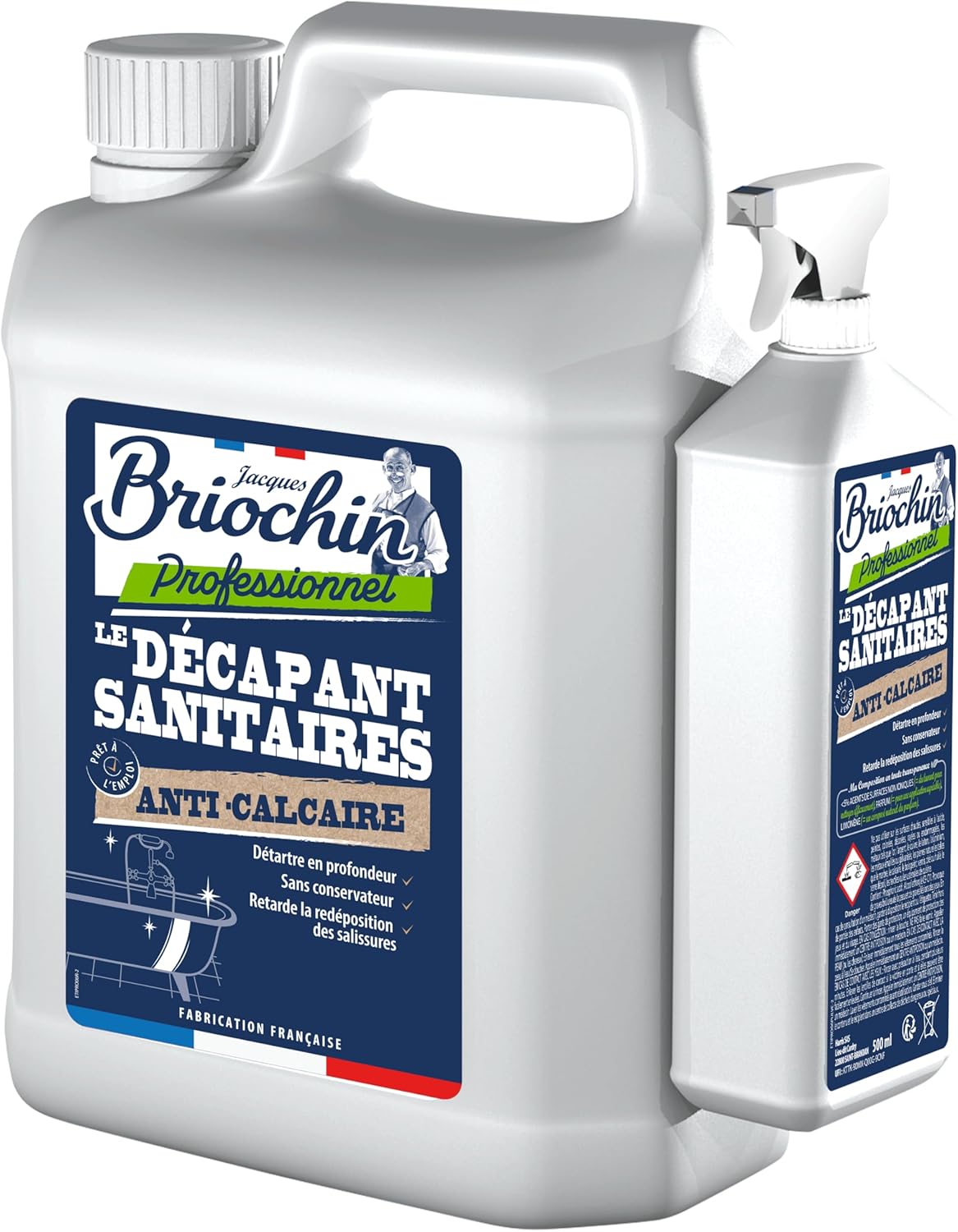 Briochin Professionnel Decapant Sanitaire