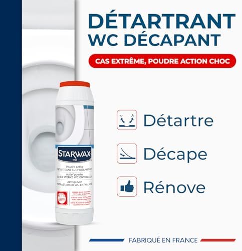 Vue 2 de Starwax Poudre Detartrante Et