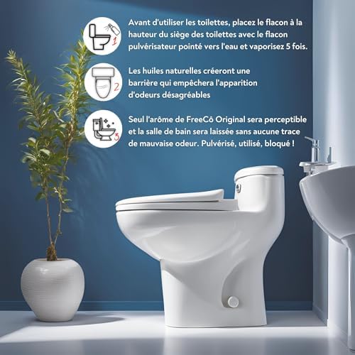 Vue 6 de Freeco Antiodeur Wc Before