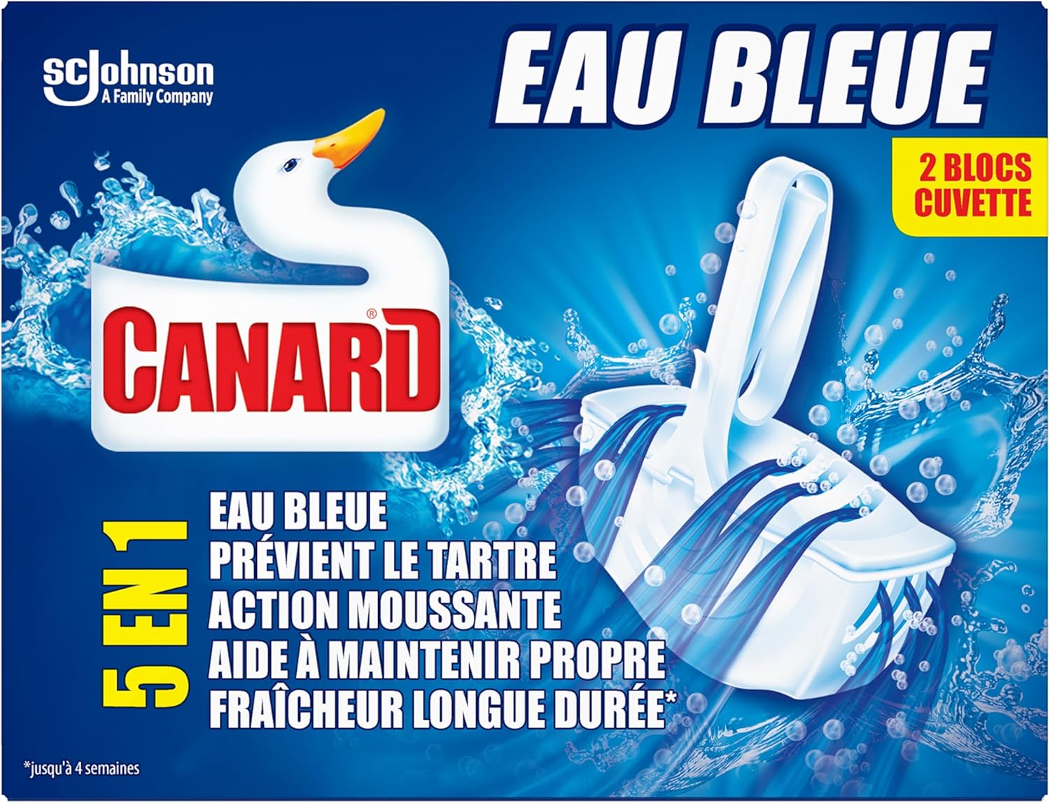 Canard Wc Eau Bleue