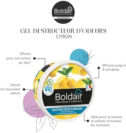 Vue 2 de Boldair Gel Destructeur Dodeur