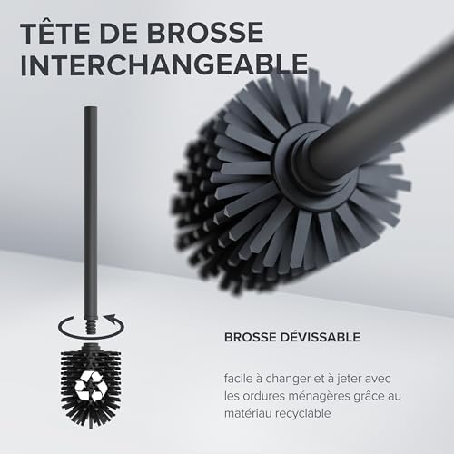 Vue 4 de Skrova Brosse Wc Autoportante