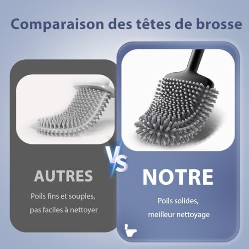 Vue 3 de Asobeage Brosse De Toilette