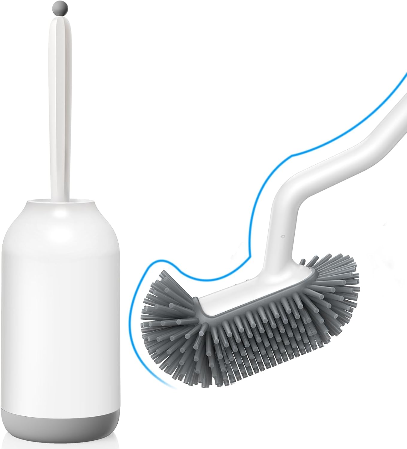 Vue 1 de Hamitor Brosse Wc Silicone