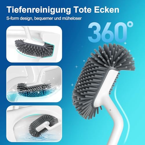 Vue 2 de Hamitor Brosse Wc Silicone