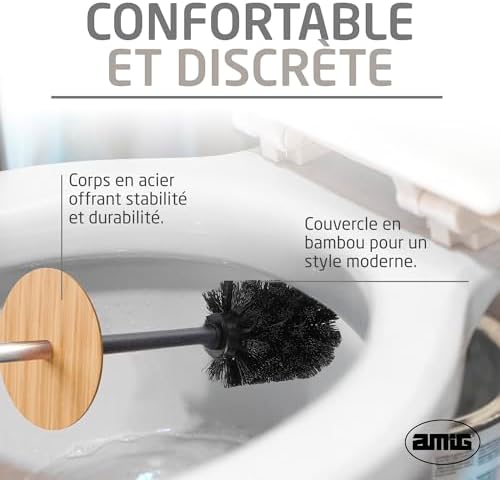 Vue 6 de Amig Portebrosse Wc Naturline