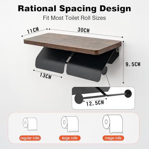 Vue 2 de Porterouleau De Papier Toilette