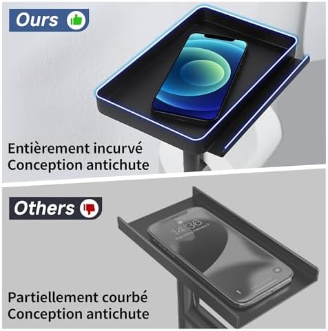 Vue 3 de Yigii Porte Papier Toilette