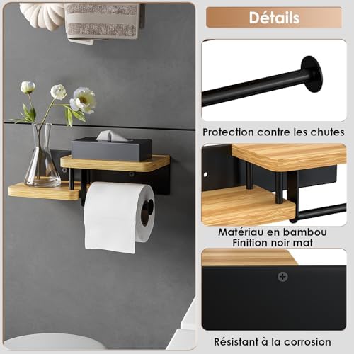 Vue 3 de Dreamhigh Support Papier Toilette