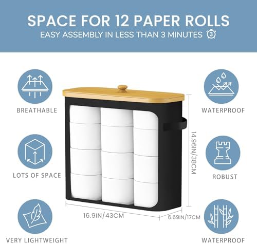 Vue 2 de Boite Rangement Papier Toilette