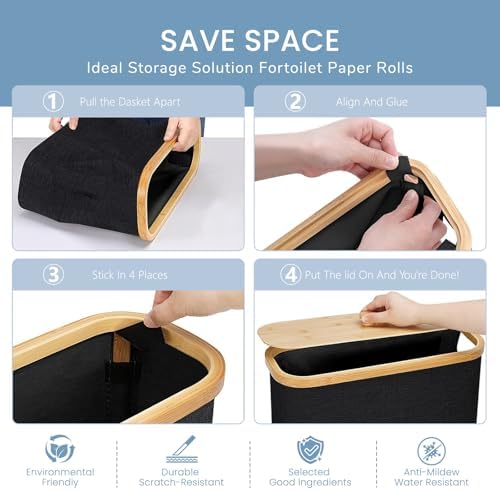 Vue 5 de Boite Rangement Papier Toilette