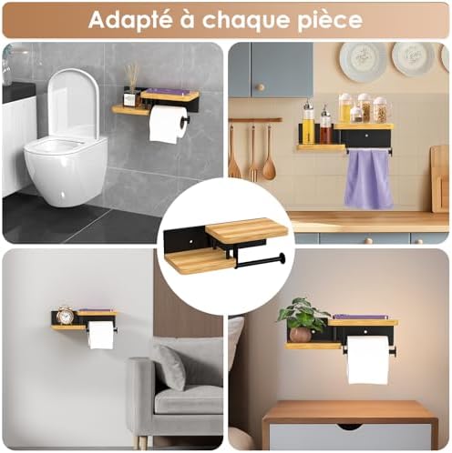 Vue 7 de Dreamhigh Support Papier Toilette