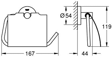 Vue 6 de Grohe Derouleur De Papier