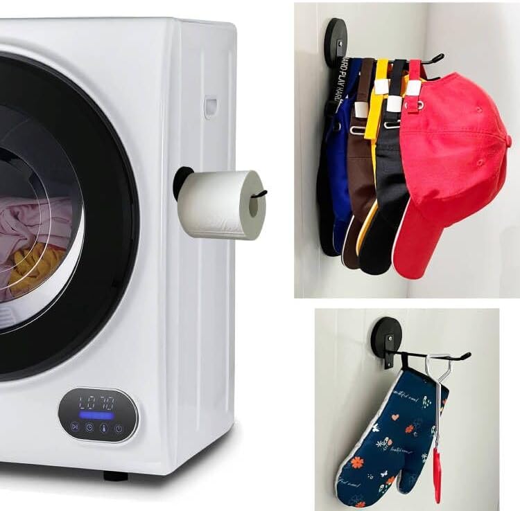 Vue 3 de Auxphome Support Magnetique Noir