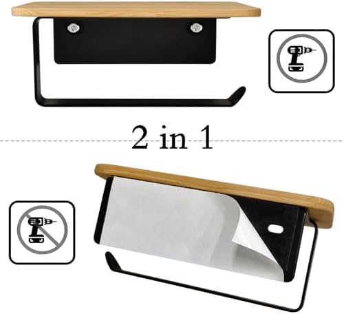 Vue 3 de Porte Rouleau Papier Toilette