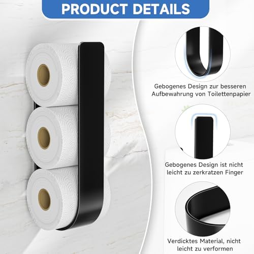 Vue 5 de Porte Papier Toilette Rangement