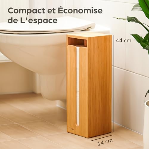 Vue 2 de Praknu Porte Papier Toilette