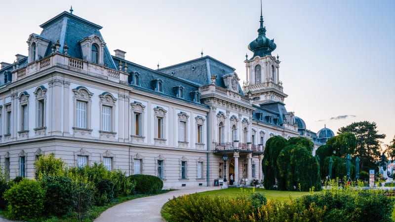 Gjennom vtmarksomrde til Badacsony, Ungarns vakreste landskap